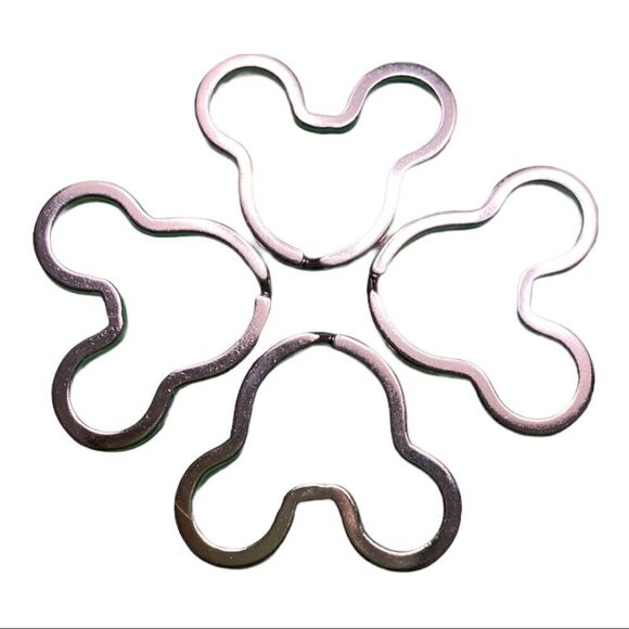 Mickey Mouse head MICKEY HEAD keychain rings FREE WITH BUNDLE PURCHASE - Picture 1 of 8